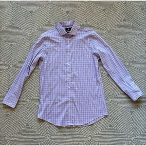 Psycho Bunny Modern Fit Long Sleeve Button Shirt - Multicolor Plaid - 15.5 32/33